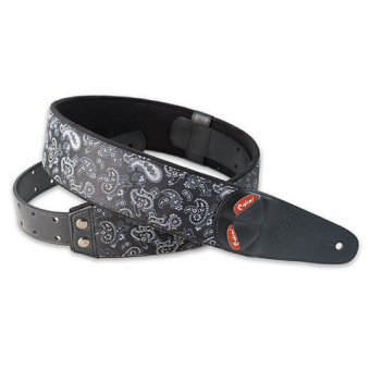 8401070100706 Mojo Paisley Black Ремень для гитары, RightOn Straps от магазина Соло в Иркутске