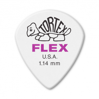 466R1.14 Tortex Flex Jazz III XL Медиаторы, 72шт, толщина 1.14мм, Dunlop от магазина Соло в Иркутске