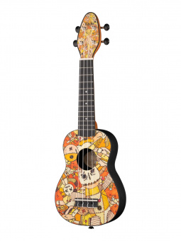 K2-VP Keiki Designer Series Укулеле сопрано, с чехлом и тюнером, Ortega от магазина Соло в Иркутске