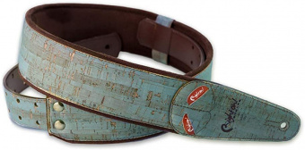 8401070040088 Mojo Cork Teal Ремень для гитары, RightOn Straps от магазина Соло в Иркутске