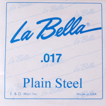 PS017 Отдельная стальная струна, 017, La Bella от магазина Соло в Иркутске