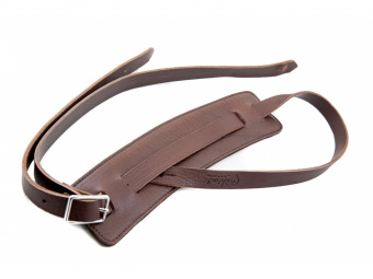 8401050040350 Leathercraft Slim Brown Ремень для гитары, RightOn Straps от магазина Соло в Иркутске
