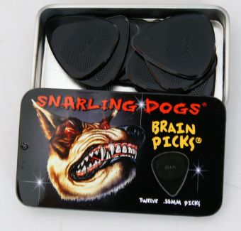 TNSDB351-88 Brain Picks Медиаторы 12шт, толщина 0.88, Snarling Dogs от магазина Соло в Иркутске