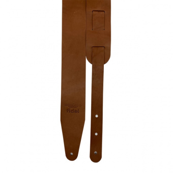 FL50018L Leather Ремень для гитары, кожаный, орех, Fidel от магазина Соло в Иркутске