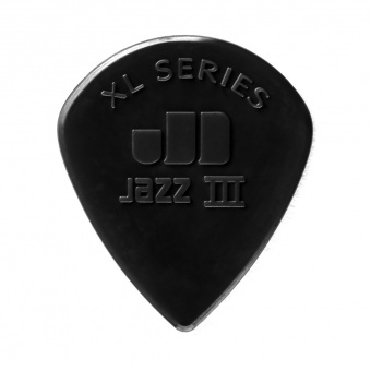 47PXLS Nylon Jazz III XL Медиаторы 6шт, 1,38мм, черные, Dunlop от магазина Соло в Иркутске