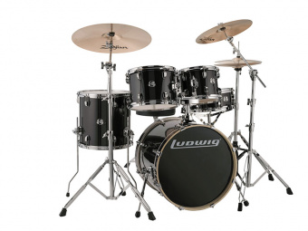 LCEE20016EXP Element Evolution Барабанная установка, черная, Ludwig от магазина Соло в Иркутске