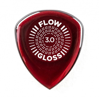 550P3.0 Flow Gloss Медиаторы 3шт, толщина 3мм, Dunlop от магазина Соло в Иркутске