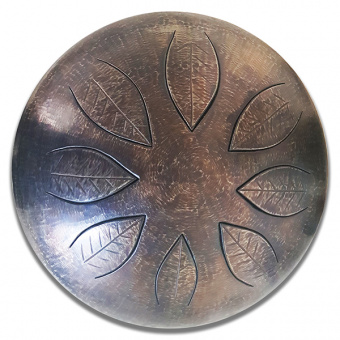 OHP-L33-8-0-BZ-Ake-Dm Глюкофон 33см, Handpan Overtone от магазина Соло в Иркутске