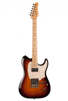 046966 Stadium '59 Vintage Burst Flame MN Электрогитара, санберст, Godin от магазина Соло в Иркутске