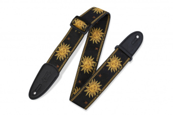 MPJG-SUN-BLK Print Series Ремень для гитары, тканый, солнце/черный, Levy's от магазина Соло в Иркутске