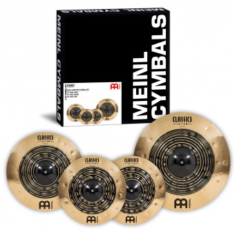 CCDU141620 Classics Custom Dual Complete Комплект тарелок 14"/16"/20", Meinl от магазина Соло в Иркутске