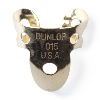 37R.015 Brass Медиаторы на палец 20шт, латунь, толщина .015, Dunlop от магазина Соло в Иркутске