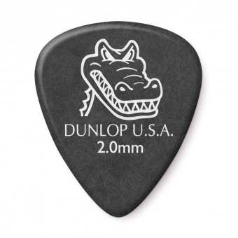 417P2.0 Gator Grip Медиаторы, 12шт, толщина 2,00мм, Dunlop от магазина Соло в Иркутске