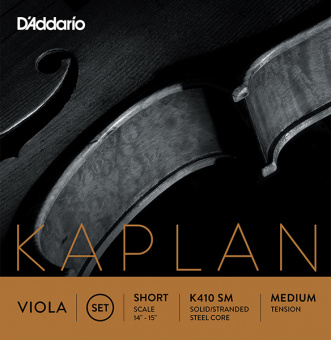 K410-SM Kaplan Forza Комплект струн для альта, среднее натяжение, Short Scale, D'Addario от магазина Соло в Иркутске