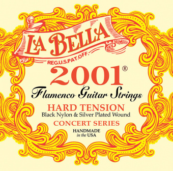 2001FH-Flamenco-Hard 2001 Комплект струн для фламенко гитары, La Bella от магазина Соло в Иркутске