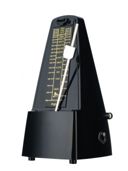 WSM-330BK Метроном механический черный Cherub от магазина Соло в Иркутске