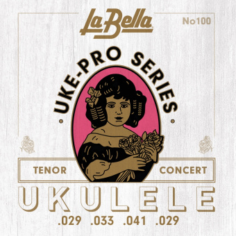 100 Uke-Pro Комплект струн для концертного/тенор укулеле, La Bella от магазина Соло в Иркутске
