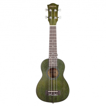 HH-2265 Mahogany Series Укулеле сопрано, с чехлом, зеленый, Cascha от магазина Соло в Иркутске