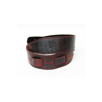FL60029L21L Leather 21 Ремень для гитары, кожаный, тлеющий костер, Fidel от магазина Соло в Иркутске