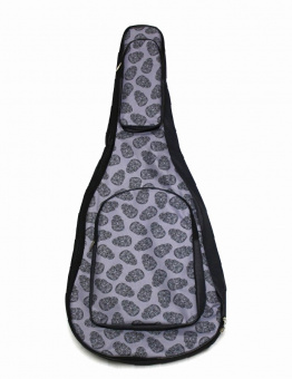 MZ-ChG-12-3skull2/grey Чехол для гитары дредноут, MEZZO от магазина Соло в Иркутске