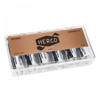 HEV2000 Herco Vintage ’66 Коробка медиаторов, 216шт, 3 толщины, Dunlop от магазина Соло в Иркутске
