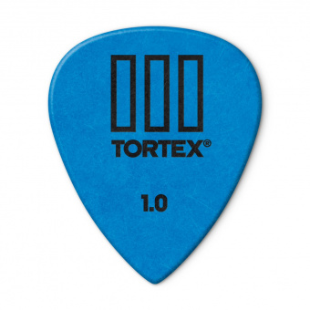 462P1.00 Tortex III Медиаторы 12шт, толщина 1,00мм, Dunlop от магазина Соло в Иркутске