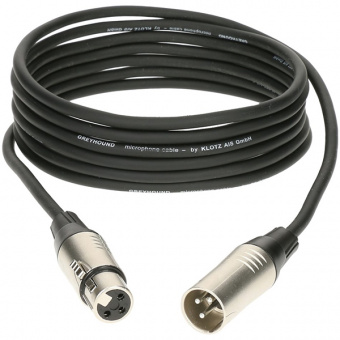 GRG1FM10.0 Greyhound Кабель микрофонный XLR, 10м, Klotz от магазина Соло в Иркутске
