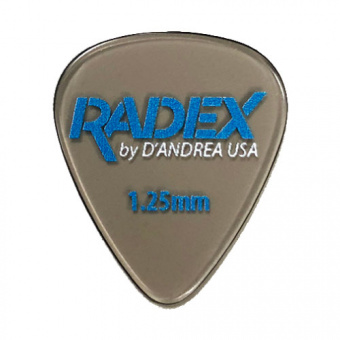 RDX351-1.25 Radex Медиаторы, толщина 1.25мм, 6шт, D'Andrea от магазина Соло в Иркутске