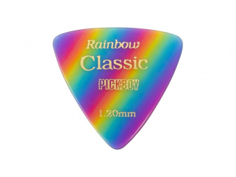 GP-17RA/120 Celluloid Vintage Classic Rainbow Медиаторы 50шт, толщина 1.20мм, Pickboy от магазина Соло в Иркутске