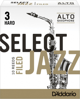 RSF10ASX3H Select Jazz Filed Трости для саксофона альт, размер 3, жесткие (Hard), 10шт, Rico от магазина Соло в Иркутске