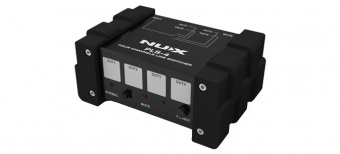 PLS-4 Line Switcher Линейный коммутатор аудио сигнала, 4 канала, Nux Cherub от магазина Соло в Иркутске