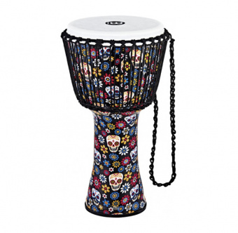PADJ7-L-F Travel Series Day Of The Dead Джембе 12", синтетический пластик, Meinl от магазина Соло в Иркутске