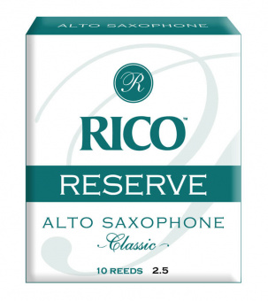 RJR1025 Rico Reserve Classic Трости для саксофона альт, размер 2.5, 10шт, Rico от магазина Соло в Иркутске