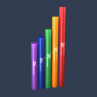 BWCW-P Boomwhackers Музыкальные трубки, хроматический набор 5 нот, Boomwhackers от магазина Соло в Иркутске