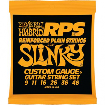 P02241 Hybrid Slinky RPS Комплект струн для электрогитары, никель, 9-46, Ernie Ball от магазина Соло в Иркутске