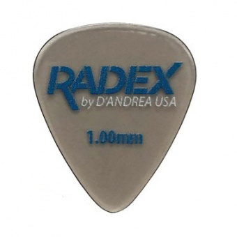 RDX351-1.00 Radex Медиаторы, толщина 1.0мм, 6шт, D'Andrea от магазина Соло в Иркутске