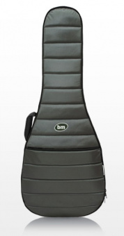 BM1031 Acoustic PRO MAX Чехол для 12-струнной акустической гитары, серый, BAG&music от магазина Соло в Иркутске
