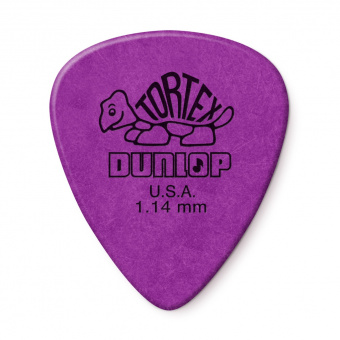 418R1.14 Tortex Standard Медиаторы 72шт, толщина 1,14мм, Dunlop от магазина Соло в Иркутске