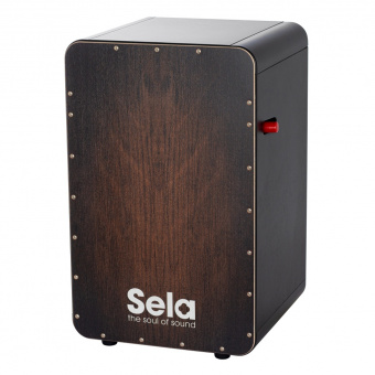 SE-049 CaSela Black Pro Brown Dragon Кахон, темно-коричневый, Sela от магазина Соло в Иркутске