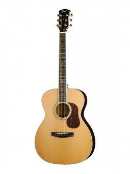 Gold-O8-WCASE-NAT Gold Series Акустическая гитара, цвет натуральный, с чехлом, Cort от магазина Соло в Иркутске