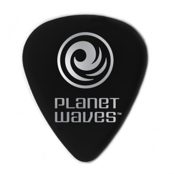 1CBK4-10 Celluloid Medium Медиаторы премиум-класса черные, средние, целлулоид, 10шт Planet Waves от магазина Соло в Иркутске