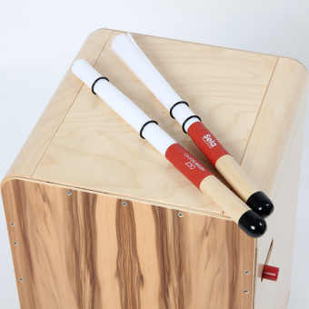 SE-036 Brush 250 Щетки для кахона, нейлон, пара, Sela от магазина Соло в Иркутске