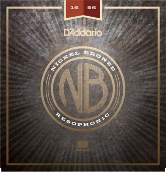 NB1656 Nickel Bronze Комплект струн для резонаторной гитары, 16-56, D'Addario от магазина Соло в Иркутске