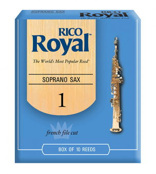 RIB1010 Rico Royal  Трости для саксофона сопрано, размер 1.0, 10шт, Rico от магазина Соло в Иркутске