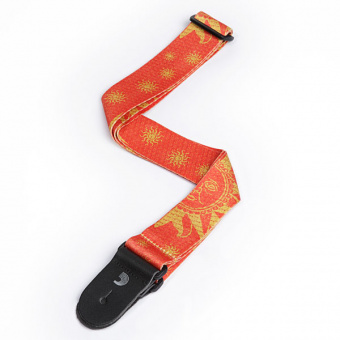 50H12 Sublimation Printed Гитарный ремень, полиэстер, рисунок «Солнце», Planet Waves от магазина Соло в Иркутске