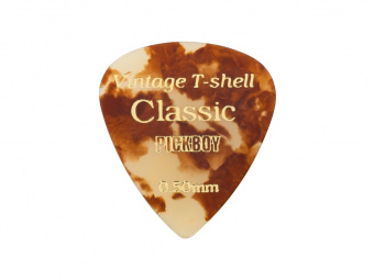GP-55/05 Celluloid Vintage Classic T-Shell Медиаторы 50шт, толщина 0.50мм, Pickboy от магазина Соло в Иркутске
