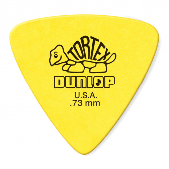 431R.73 Tortex Triangle Медиаторы 72шт, толщина 0,73мм, треугольные, Dunlop от магазина Соло в Иркутске