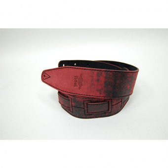 FL60032L21L Leather 21 Ремень для гитары, кожаный, магма, Fidel от магазина Соло в Иркутске