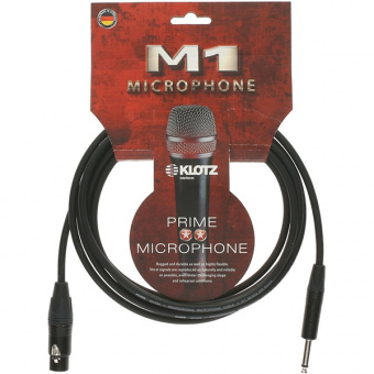 M1FP1N0500 M1 Кабель микрофонный, XLR-6.35мм, 5м, Klotz от магазина Соло в Иркутске