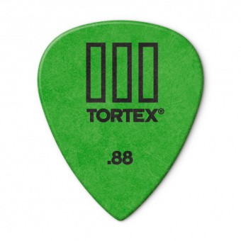 462R.88 Tortex III Медиаторы 72шт, толщина 0,88мм, Dunlop от магазина Соло в Иркутске